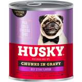 Husky Chunks in Gravy Beef Steak Flavour 775g