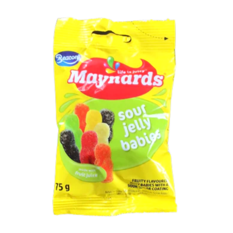 Maynards Sour Jelly Babies 60g