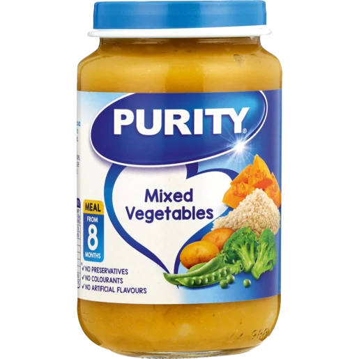 Purity Mixed Vegetables from 8months 200ml