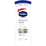 Vaseline Lotion Advanced Repair Fragrance Free 400ml