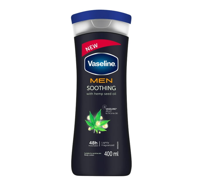 Vaseline Men Lotion Soothing 400ml