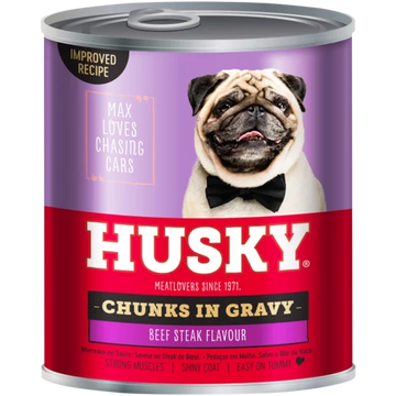 Husky Chunks Gravy Steak 775G