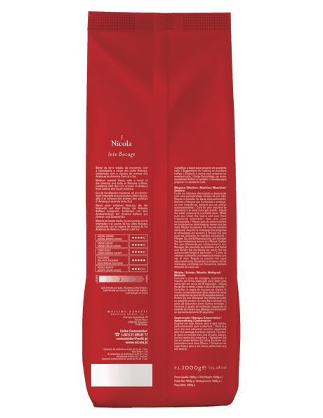 Nicola Bocage Coffee Beans 1kg