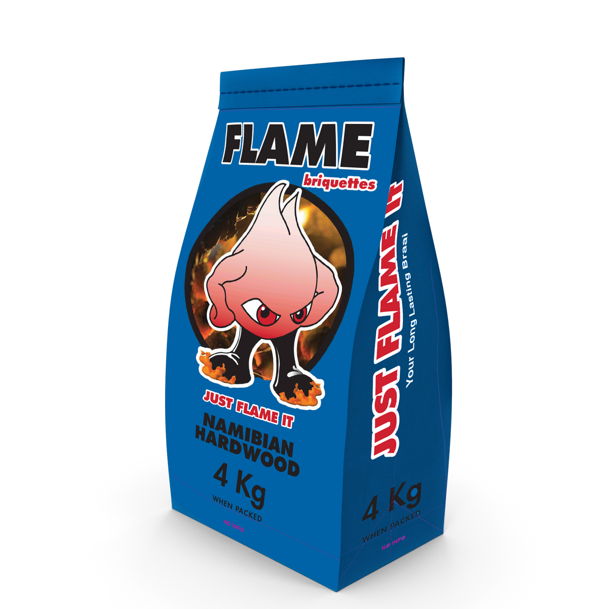 Flame briquettes 4kg
