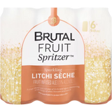 Brutal fruit Litchi seche 500ml 6 Pack