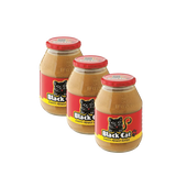 3x Black Cat Smooth Peanut Butter 800g