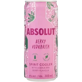 Absolut  Berry Vodkarita 4x300ml