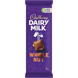 12x Cadbury Dairy Milk Whole Nut Chocolate Slab 80g