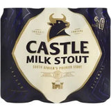 6x Castle Milk Stout 500ml can