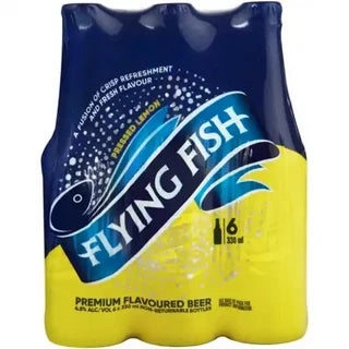 6x Flying Fish Pressed Lemon 330ML