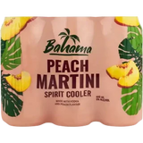 6x Bahama Peach Martini 440ml