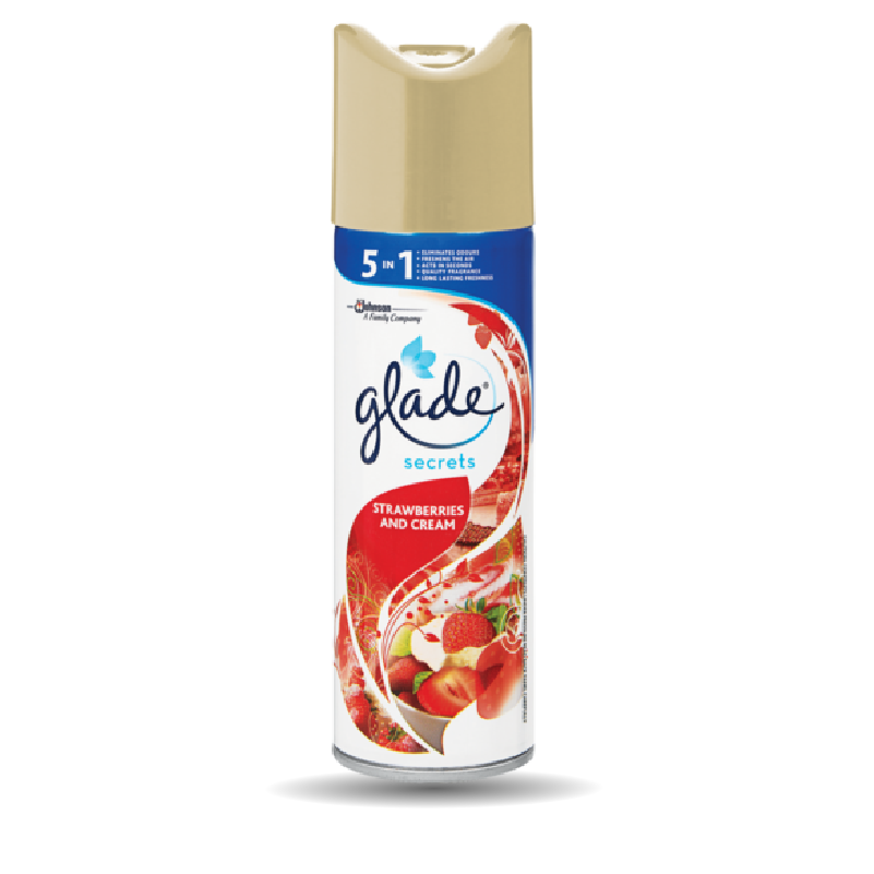 GLADE SECRETS FRESHEN 180ML STRAWBERRY & CREAM