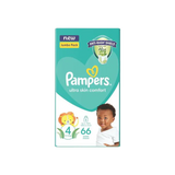 Pampers Active Jumbo Pack No.4 Maxi  66'S