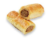 Pies Beef Sausage Roll 24's	(box)