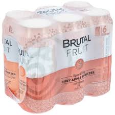 6x Brutal Fruit Ruby Apple 500ml can