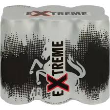 6x Extreme Guarana 300ml can