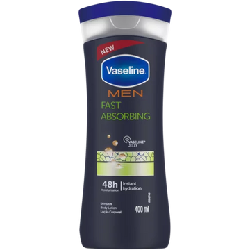 Vaseline Men Lotion Fast Absorbing 400Ml