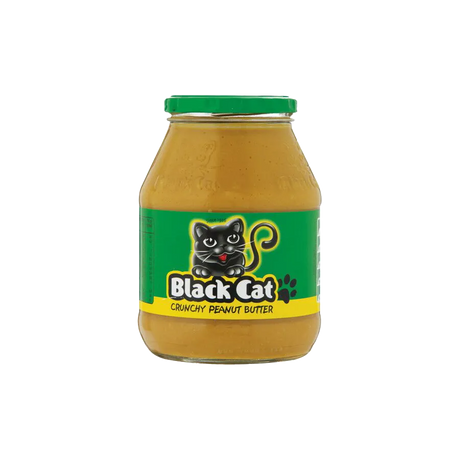 3x Black Cat Crunchy Peanut Butter 800g