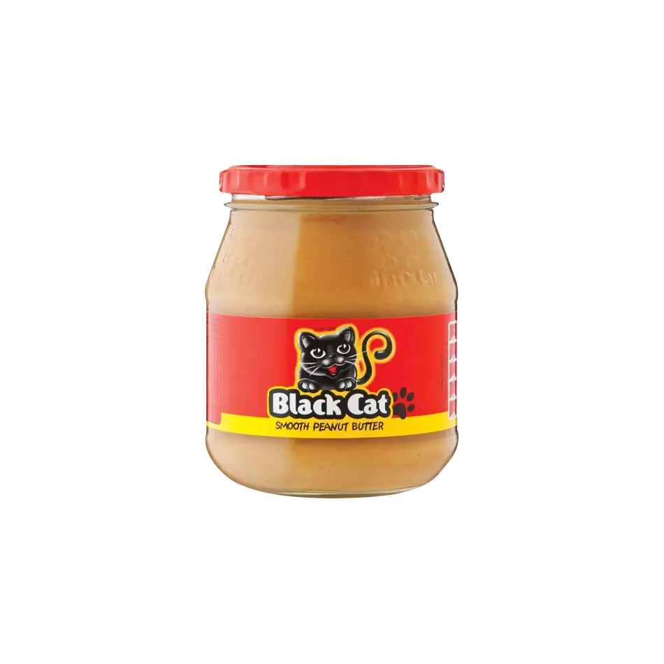 3x Black Cat Smooth Peanut Butter 800g