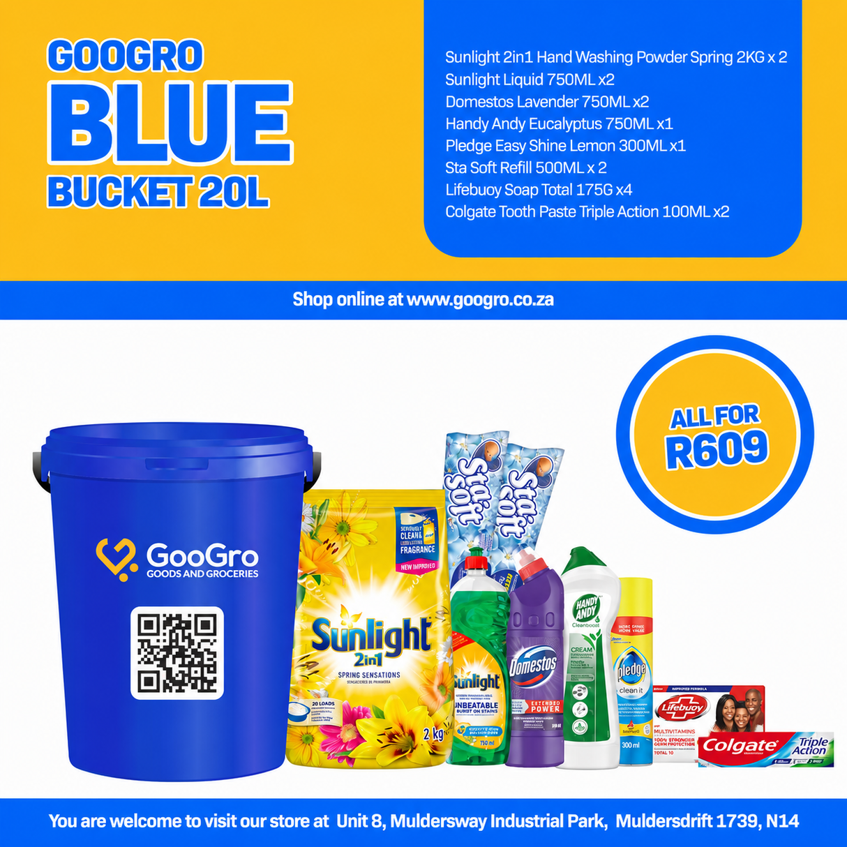Googro cleaning combo bucket 03