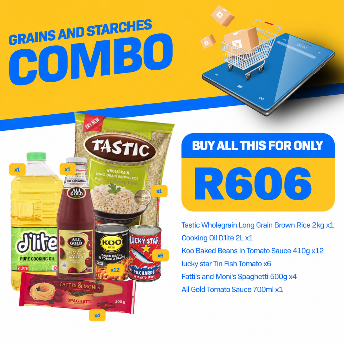 Grains and Starches Combo 2