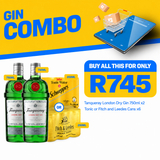 Gin Tanqueray London Dry Gin 750ml combo