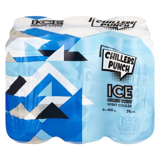 6x Chillers Ice Punch 440ml