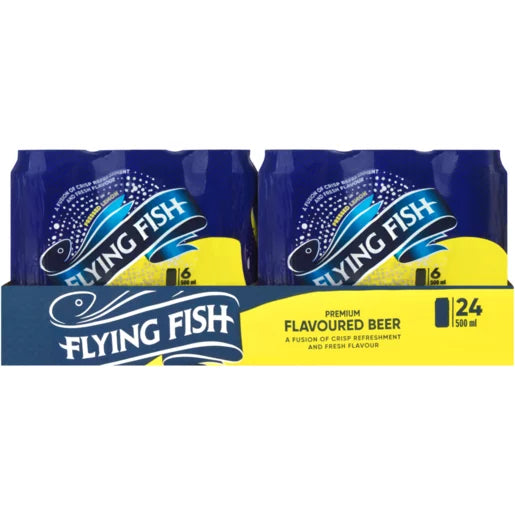 24x Flying Fish Pressed Lemon 500ml