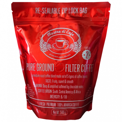 2x Mostra di cafe Coffee Beans FORZA 2 500g