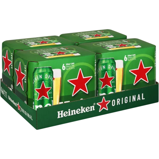 24x Heineken 500ml can