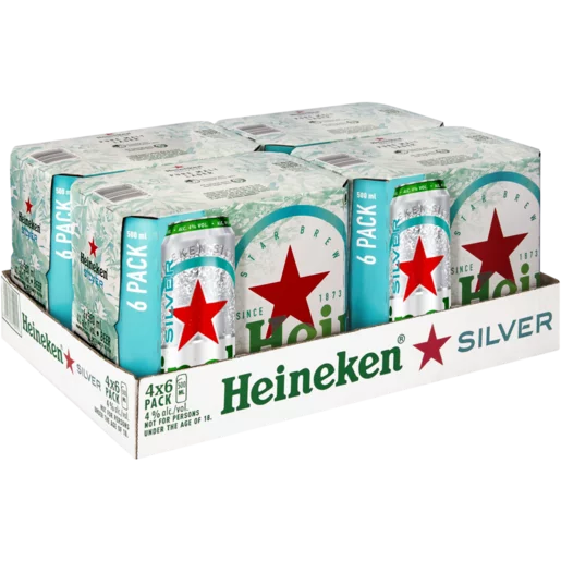 24x Heineken Silver 440ml