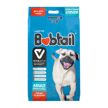 Bobtail S/M Adult Steak 8Kg