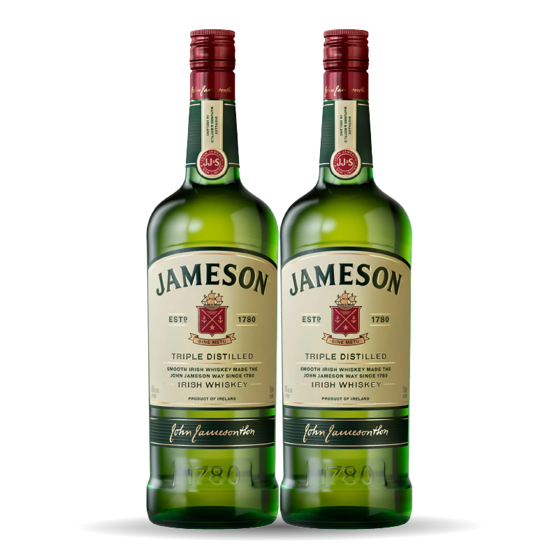 2x Jameson Triple Distilled