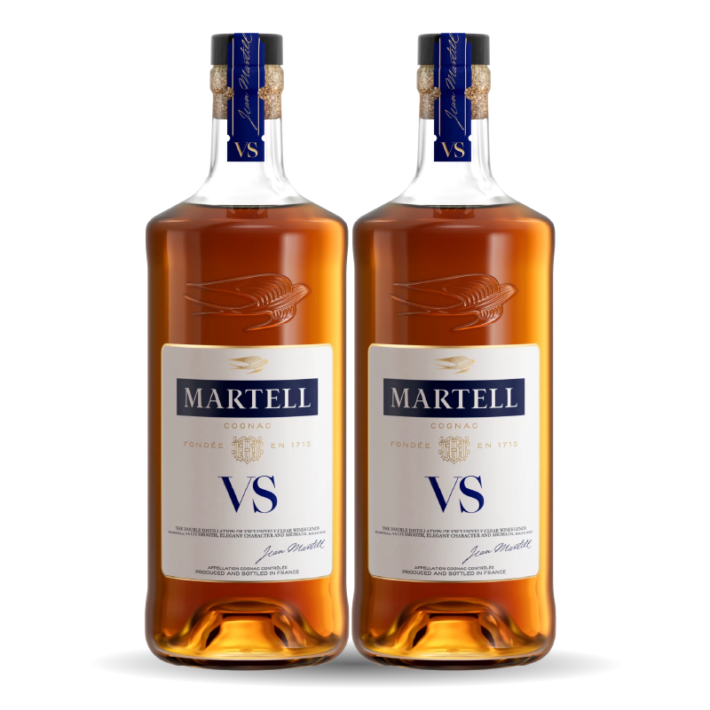 2x Martel VS 750ml