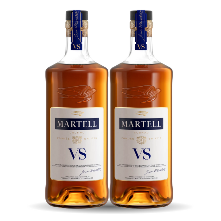 2x Martel VS 750ml