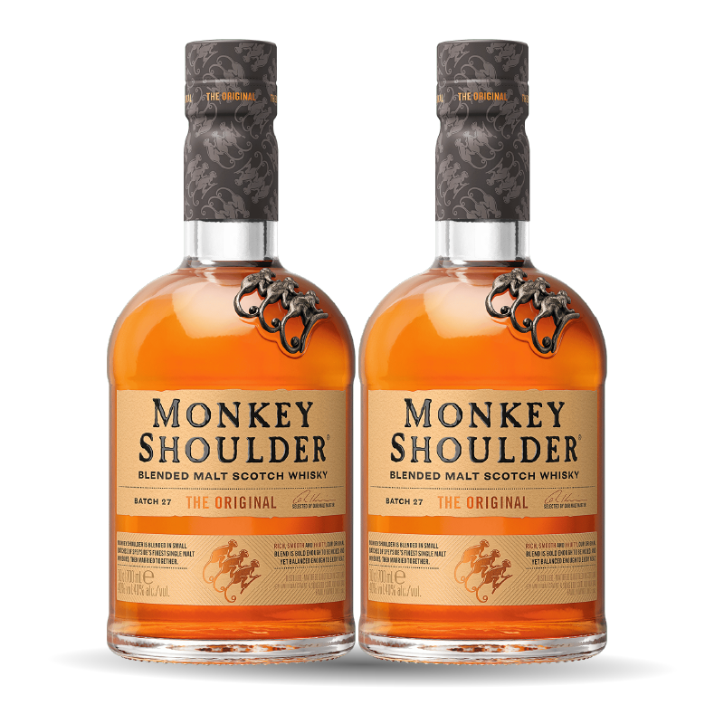 2x Monkey Shoulder 750ml