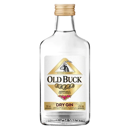 OLD BUCK 200 ML DRY GIN