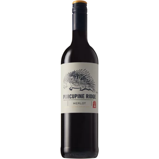 6x PORCUPINE RIDGE MERLOT 750ml