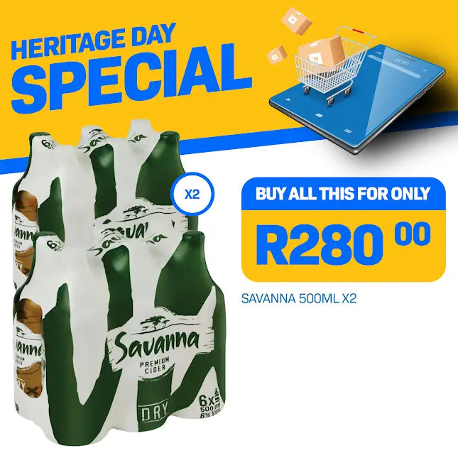 SAVANNA 500ML X 2