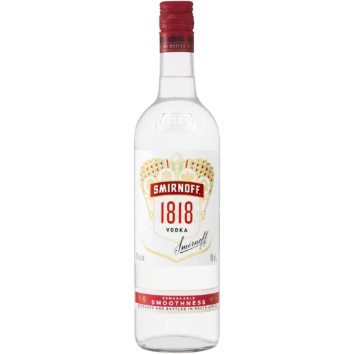 2x SMIRNOFF 1818 750ml