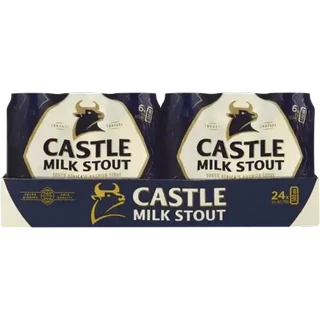 24x Castle Milk Stout 500ml can