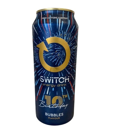 Switch Energy Drink 10 Year Birthday Can 500ml