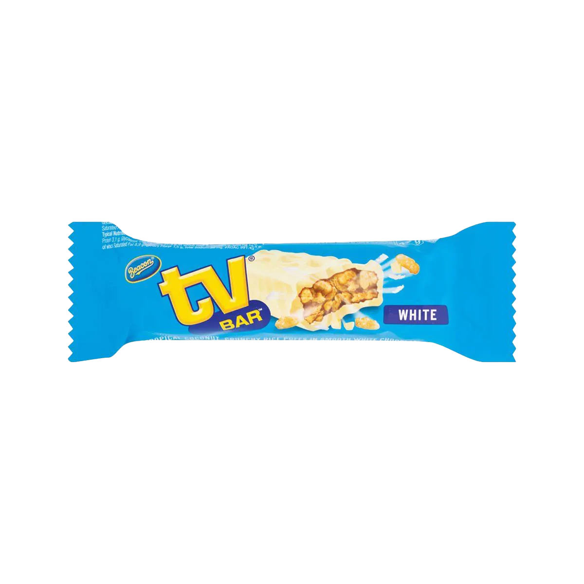 TvBeacon White Chocolate Bar 80g