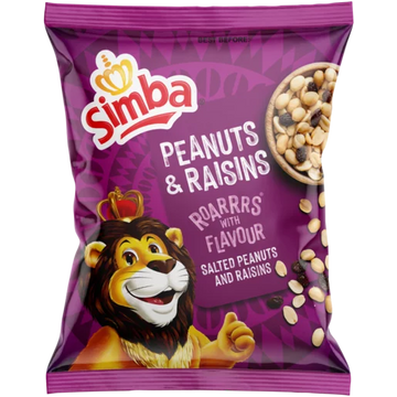 Simba Salted Peanuts & Raisins 150G