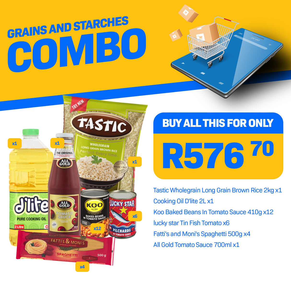 Grains and Starches Combo 2