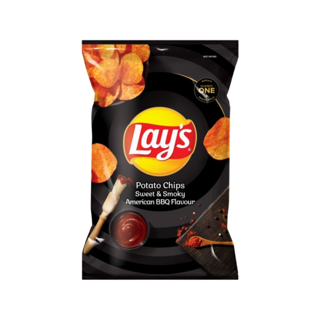 Lays Sweet & Smokey Bbq 120G