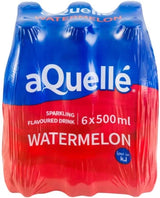 Quelle Sparkling Watermelon Flavoured Water  (6 x 500 ml)