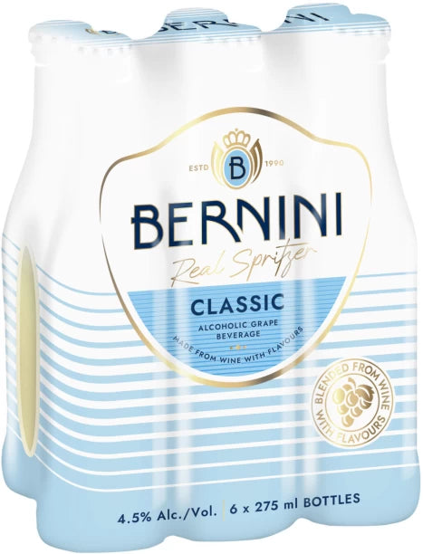 6x Bernini Classic 275ml