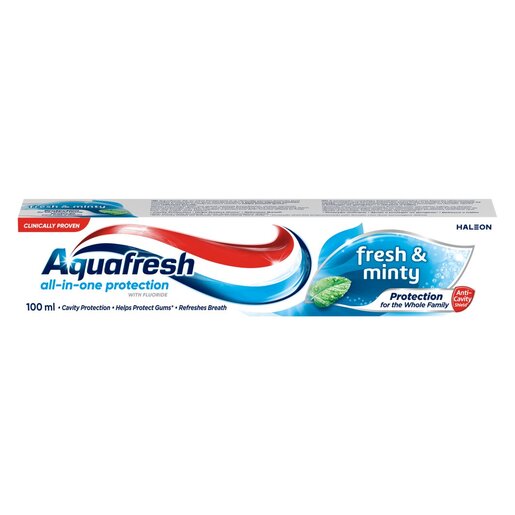 Aquafresh Fresh and Minty Toothpaste 100ml