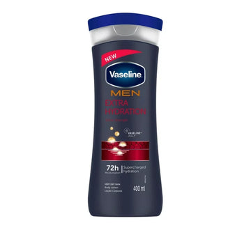 Vaseline Men Lotion Extra Strength 400Ml 